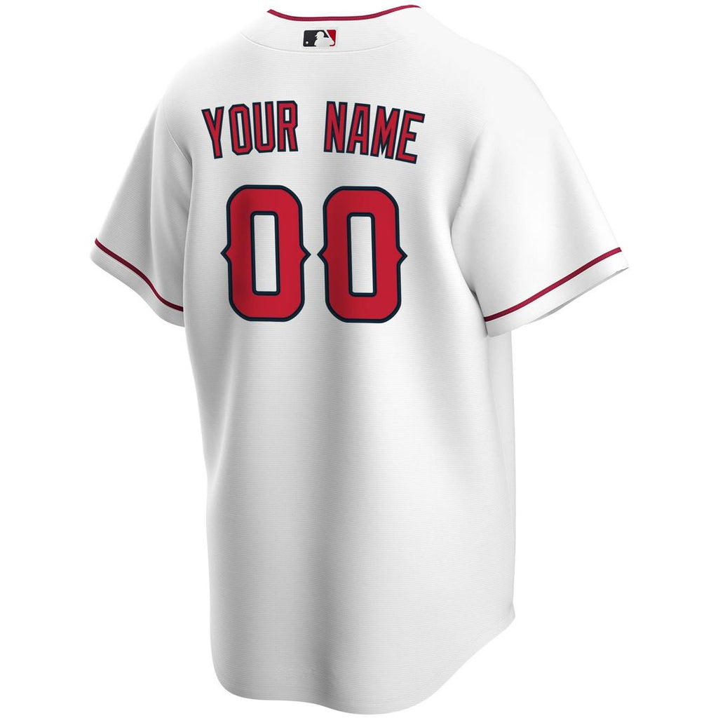 Los Angeles Angels Nike White Home Replica Custom Jersey product image 3, provided for visual reference and product detail