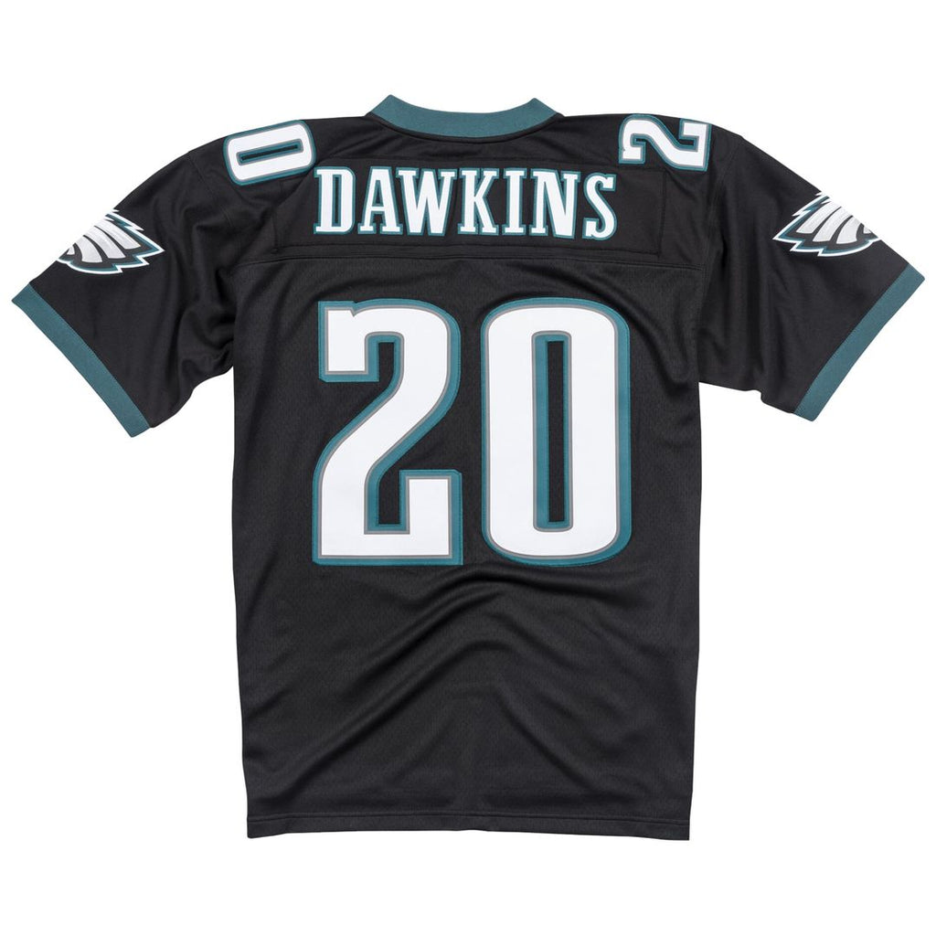 Philadelphia Eagles Brian Dawkins Mitchell & Ness Black Legacy Replica Jersey product image 9, provided for visual reference