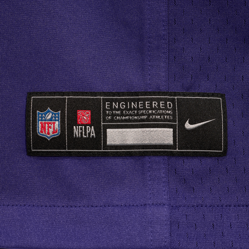 Baltimore Ravens Jamal Lewis Nike Purple Game Retired Player Jersey product image 6, provided for visual reference and