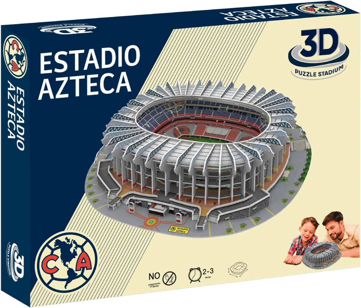MINIX The Azteca Soccer Stadium 3-D Puzzle 16294 product image 1, provided for visual reference and product detail review