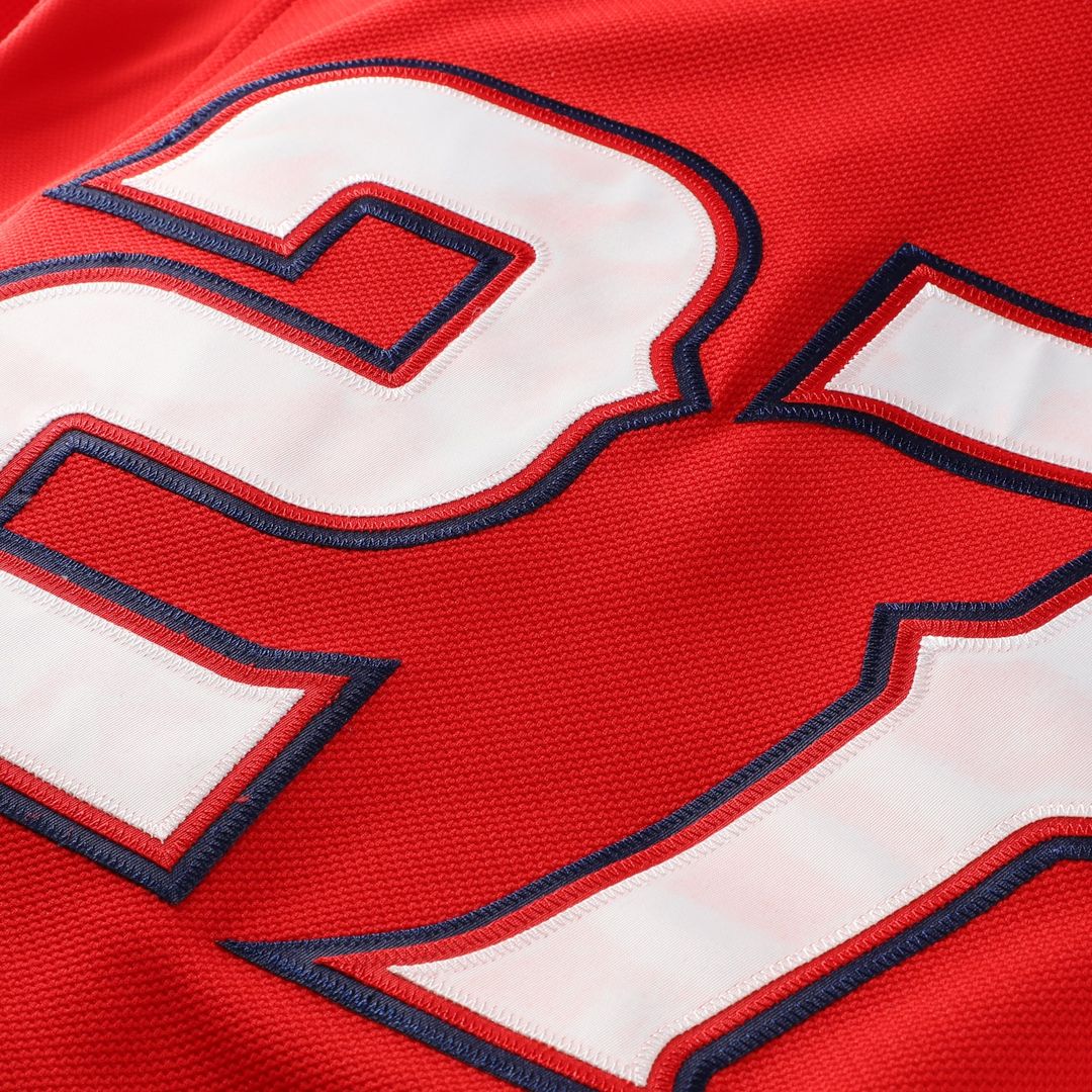 California Angels Vladimir Guerrero Mitchell & Ness Red Authentic Batting Practice Jersey product image 5, provided for