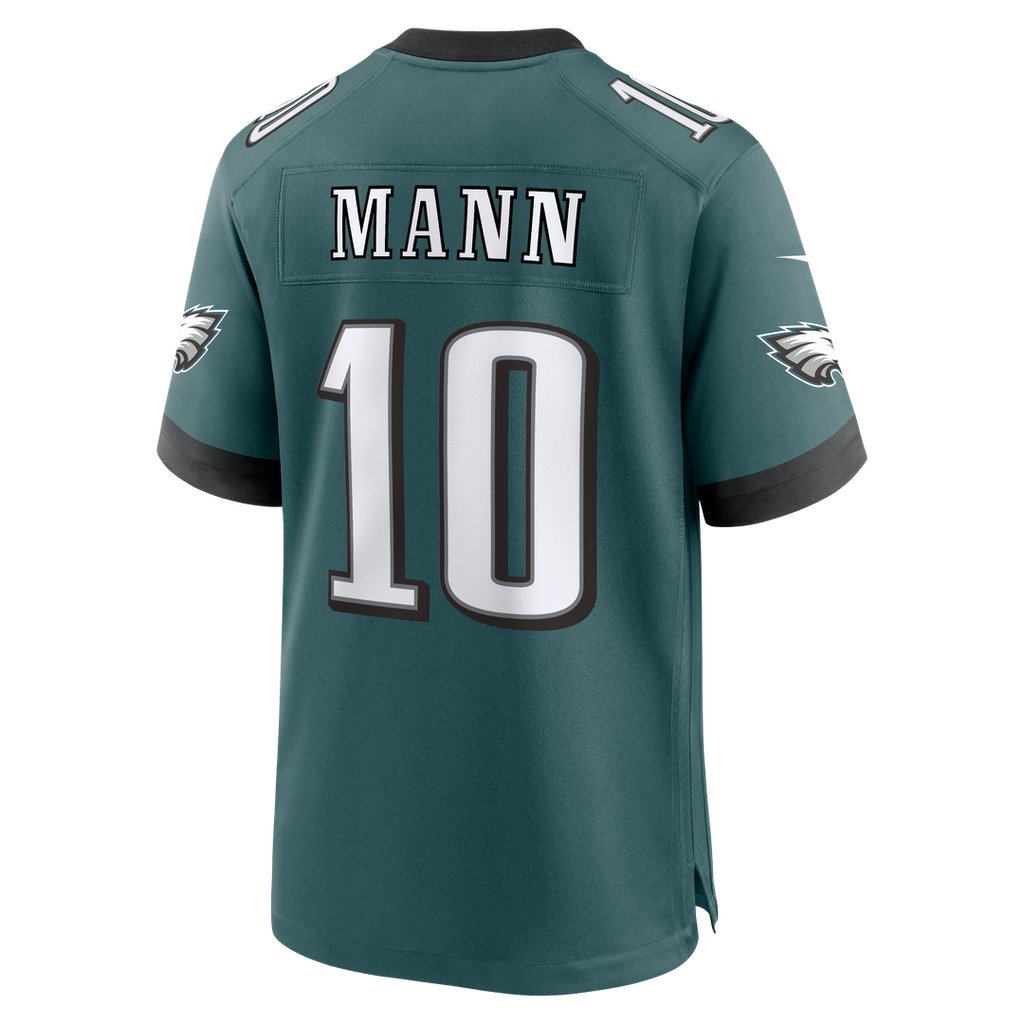 Philadelphia Eagles Braden Mann Nike Midnight Green Team Game Jersey product image 3, provided for visual reference and