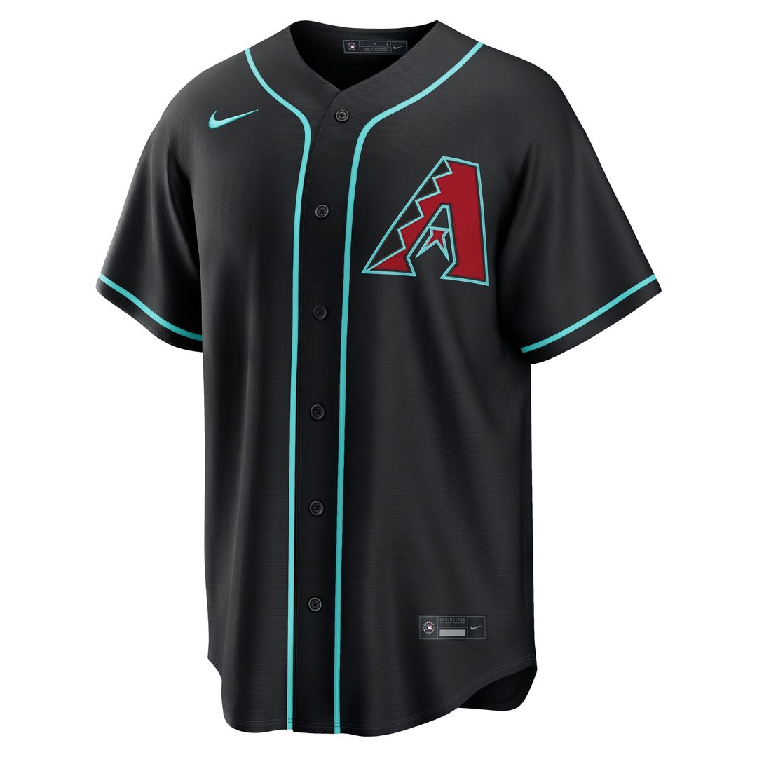 Arizona Diamondbacks Corbin Carroll Nike Crimson Alternate 2 Replica Jersey product image 45, provided for visual reference