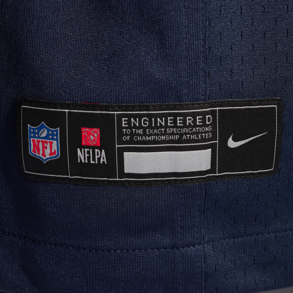 Chicago Bears Coby Bryant Nike Navy Team Game Jersey product image 8, provided for visual reference and product detail review