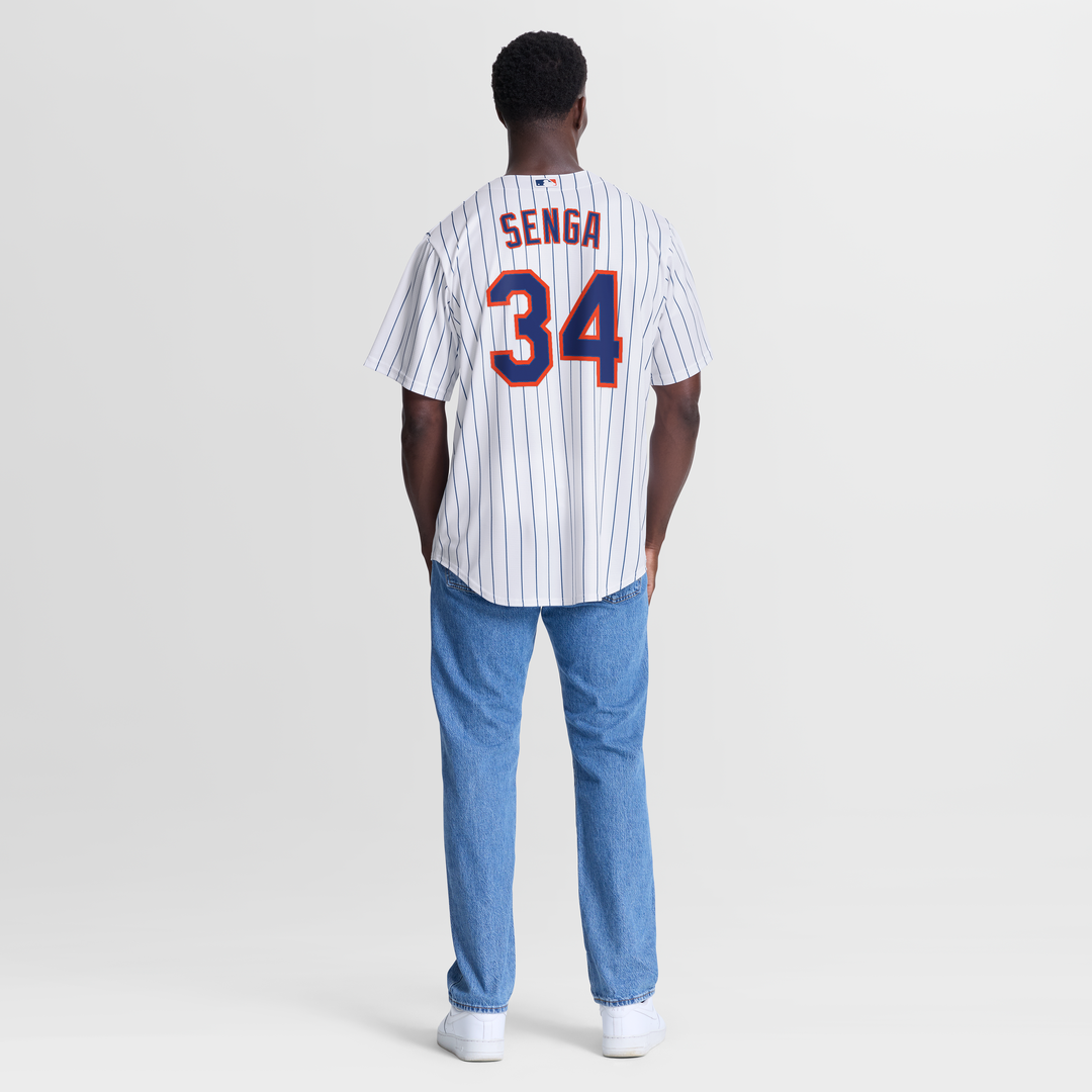 New York Mets Kodai Senga Nike White Home Replica Jersey product image 5, provided for visual reference and product detail