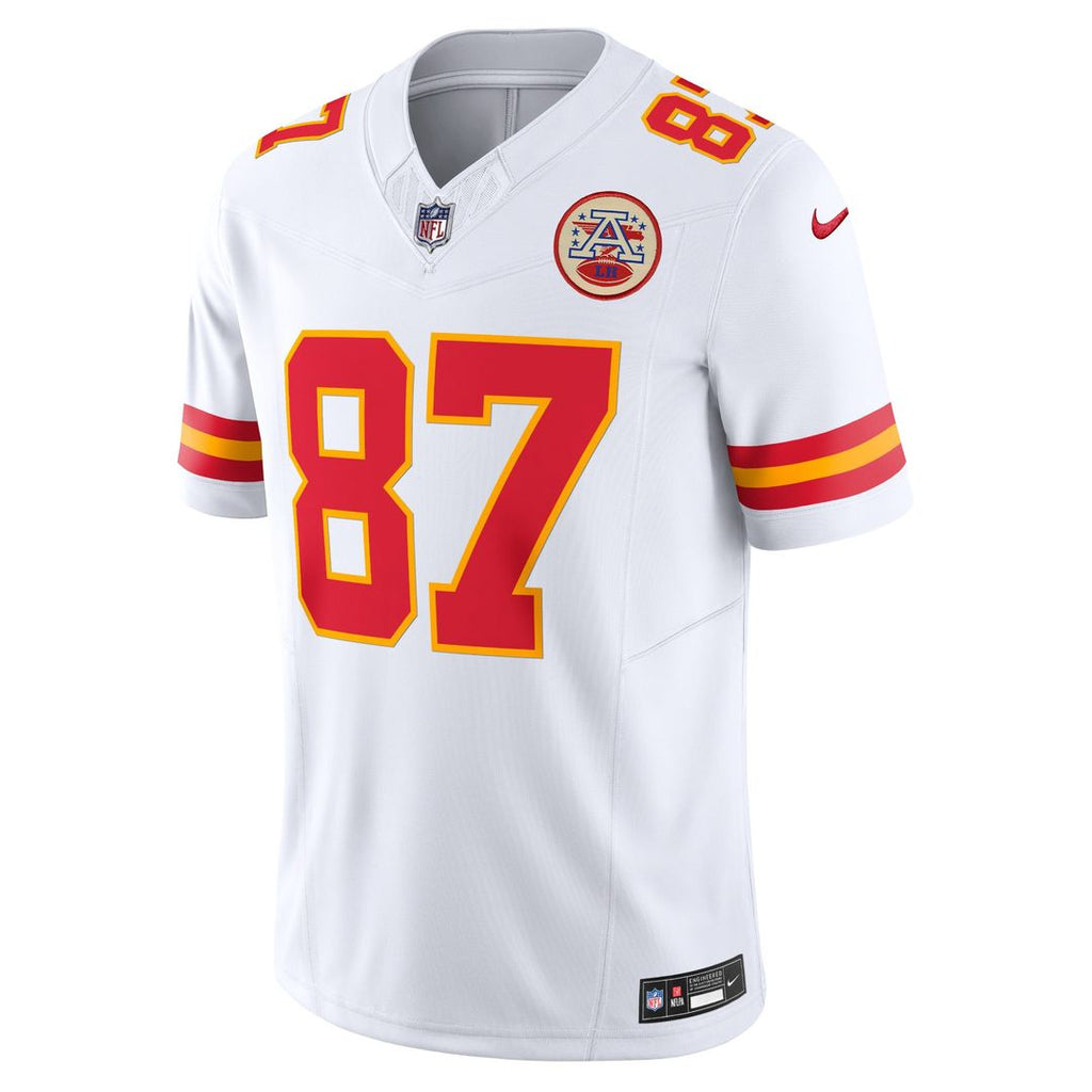Kansas City Chiefs Travis Kelce Nike Red Vapor F.U.S.E. Limited Jersey product image 8, provided for visual reference and