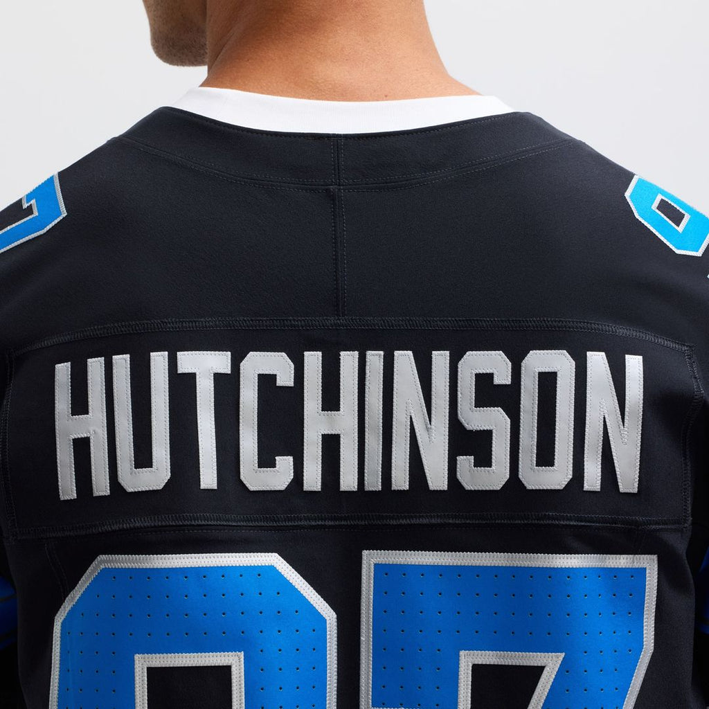 Detroit Lions Aidan Hutchinson Nike Black Alternate Vapor F.U.S.E. Elite Jersey product image 8, provided for visual