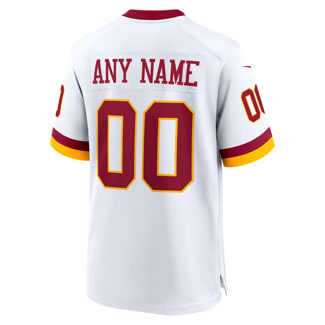 Washington Commanders Nike White Game Super Bowl Era Custom Jersey product image 3, provided for visual reference and