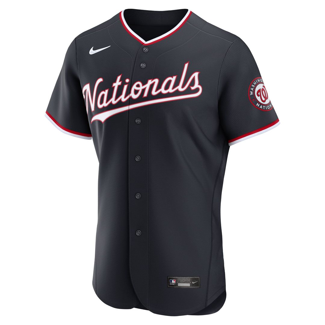 Washington Nationals Nike White Home Authentic Jersey product image 20, provided for visual reference and product detail