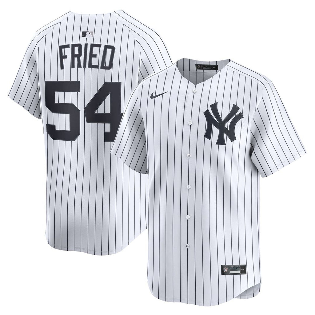 New York Yankees Max Fried Nike Gray Road Limited Player Jersey product image 7, provided for visual reference and product