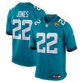 Jacksonville Jaguars Jarrian Jones Nike Teal Team Game Jersey product image 1, provided for visual reference and product