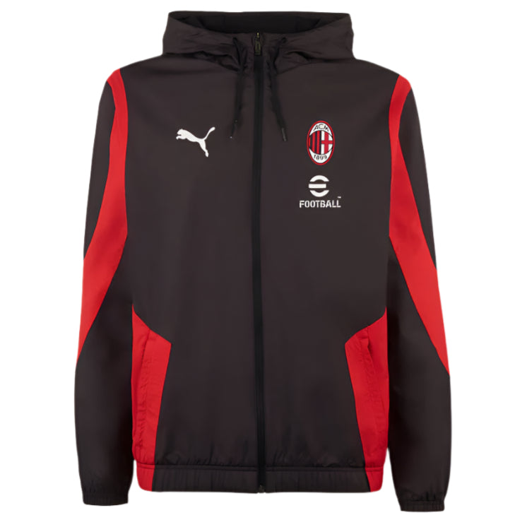 PUMA AC Milan Prematch Woven Jacket - 777716 26 product image 1, provided for visual reference and product detail review