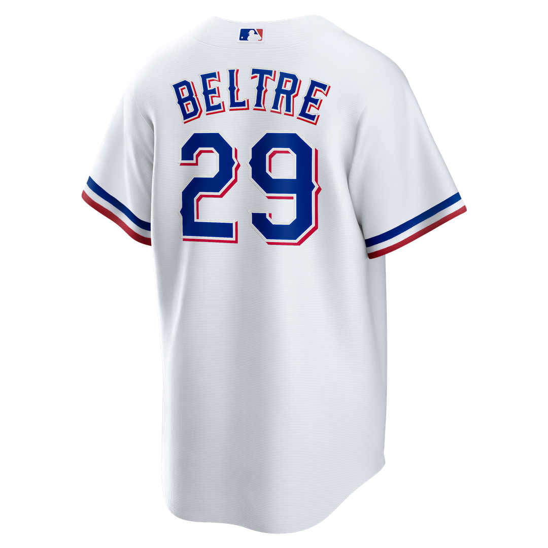 Texas Rangers Adrian Beltre Nike White Home Retired Player Replica Jersey product image 3, provided for visual reference and