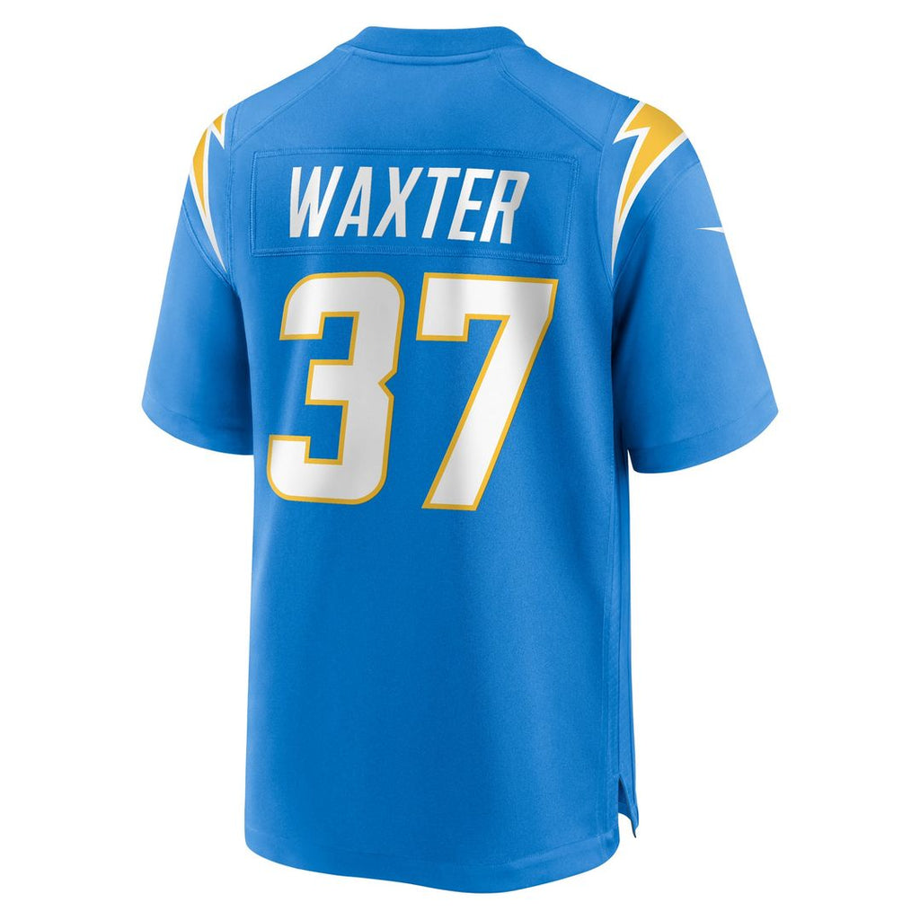 Los Angeles Chargers Isas Waxter Nike Powder Blue Team Game Jersey product image 3, provided for visual reference and