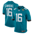 Jacksonville Jaguars Trevor Lawrence Nike Teal Home Game Jersey product image 1, provided for visual reference and product