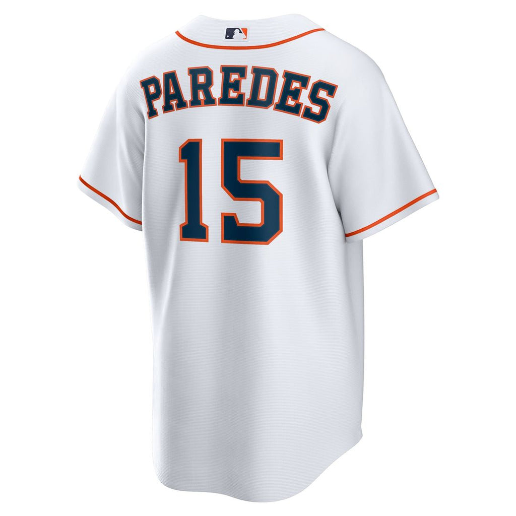 Houston Astros Isaac Paredes Nike White Home Replica Jersey product image 3, provided for visual reference and product