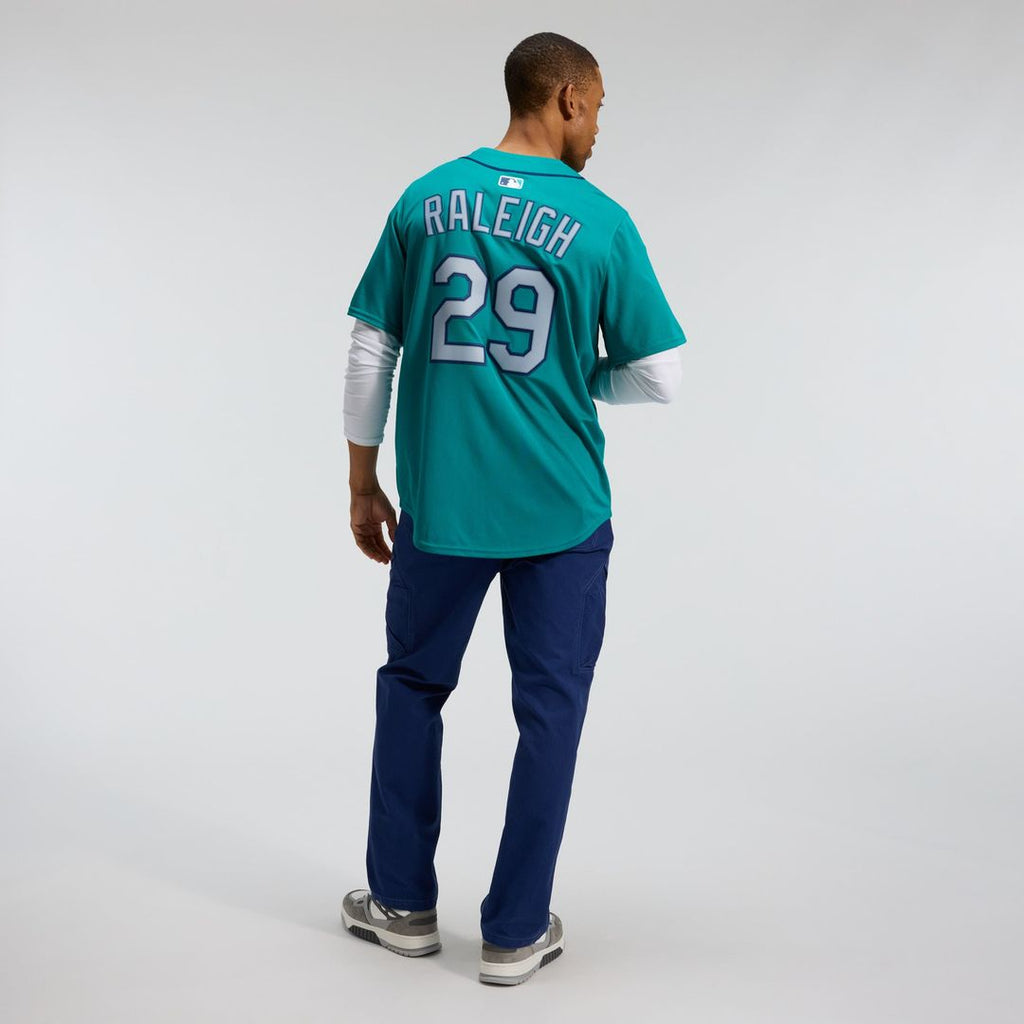 Seattle Mariners Cal Raleigh Nike Teal Alternate Limited Jersey product image 18, provided for visual reference and product