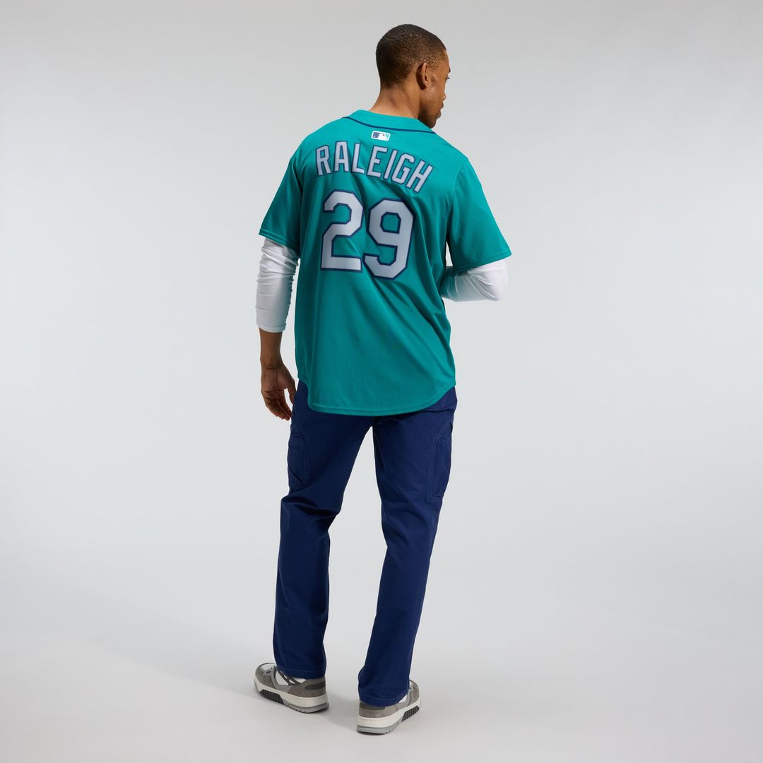 Seattle Mariners Cal Raleigh Nike Teal Alternate Limited Jersey product image 18, provided for visual reference and product