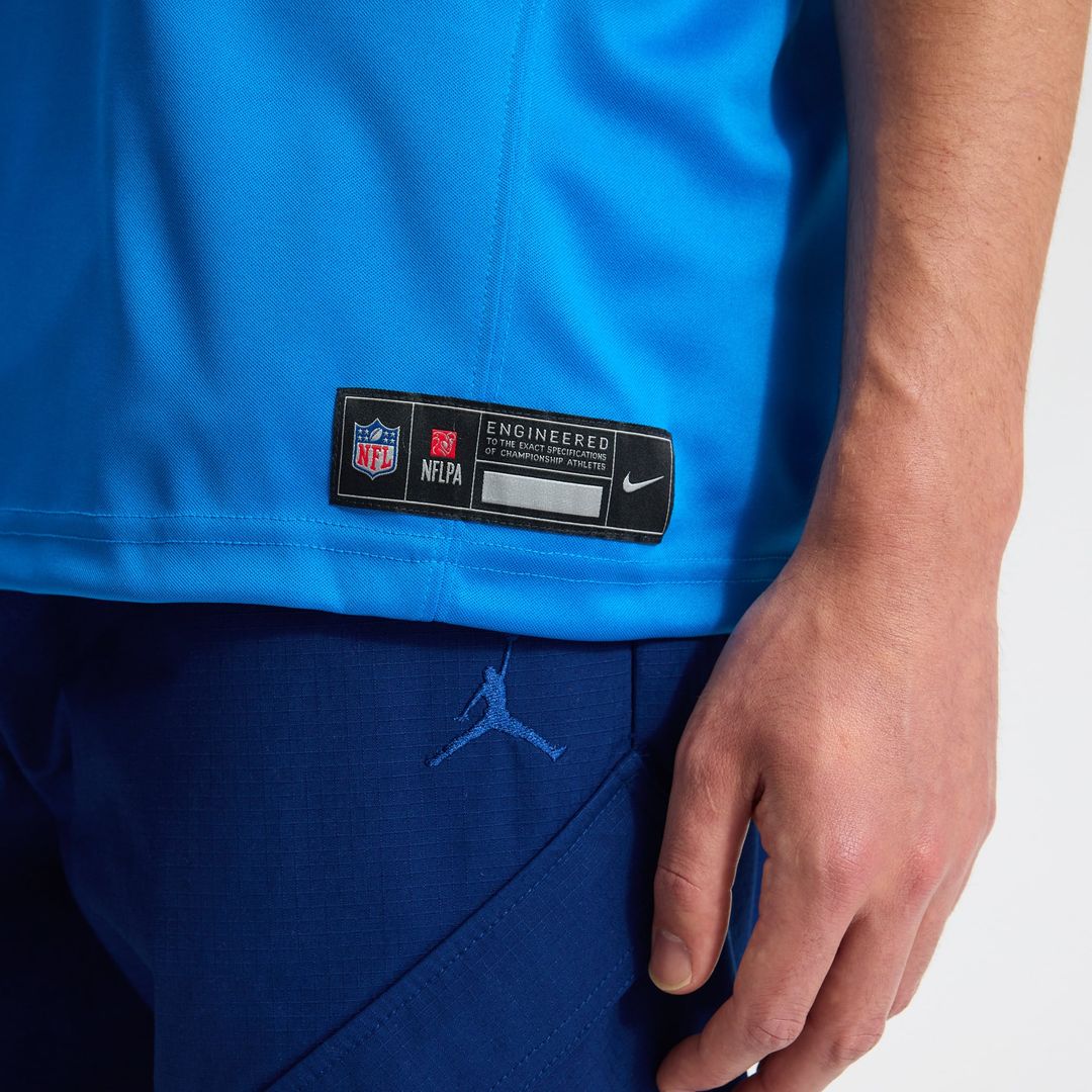 Detroit Lions Amon-Ra St. Brown Nike White Vapor F.U.S.E. Stitched Limited Jersey product image 20, provided for visual