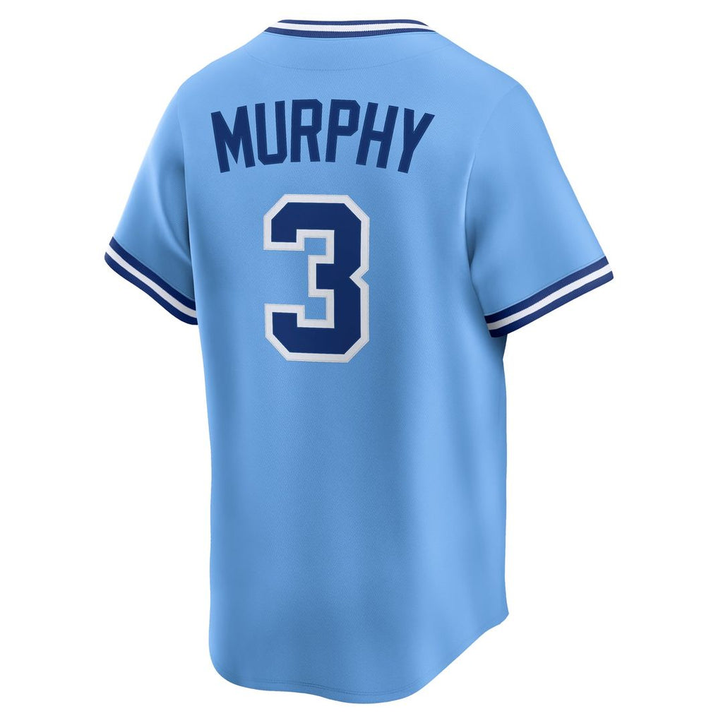 Atlanta Braves Dale Murphy Nike Light Blue Throwback Cooperstown Collection Limited Jersey product image 3, provided for
