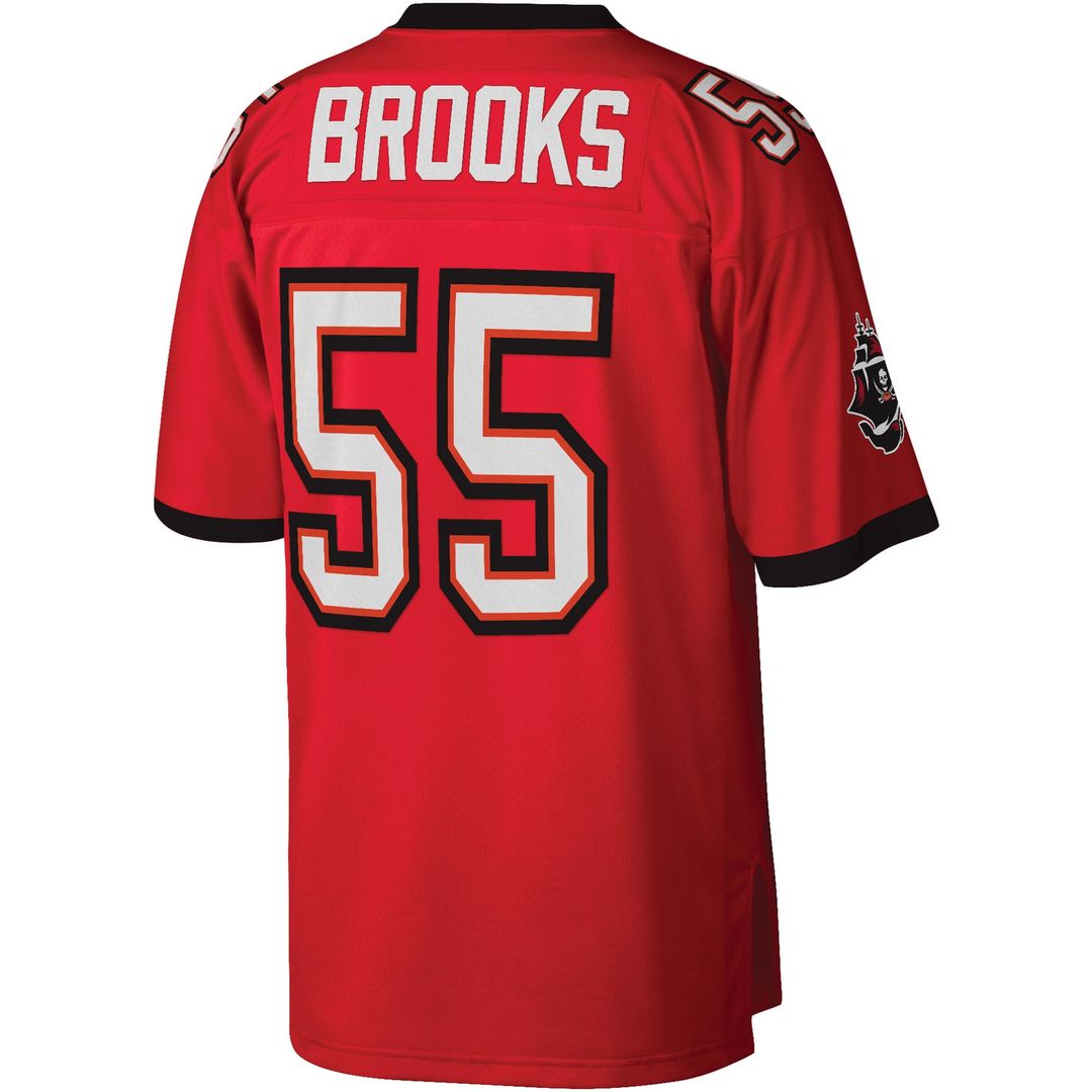 Tampa Bay Buccaneers Derrick Brooks Mitchell & Ness Orange Legacy Replica Jersey product image 9, provided for visual