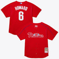 Philadelphia Phillies Ryan Howard Mitchell & Ness Red Big & Tall Cooperstown Mesh Batting Practice Jersey product image 1,