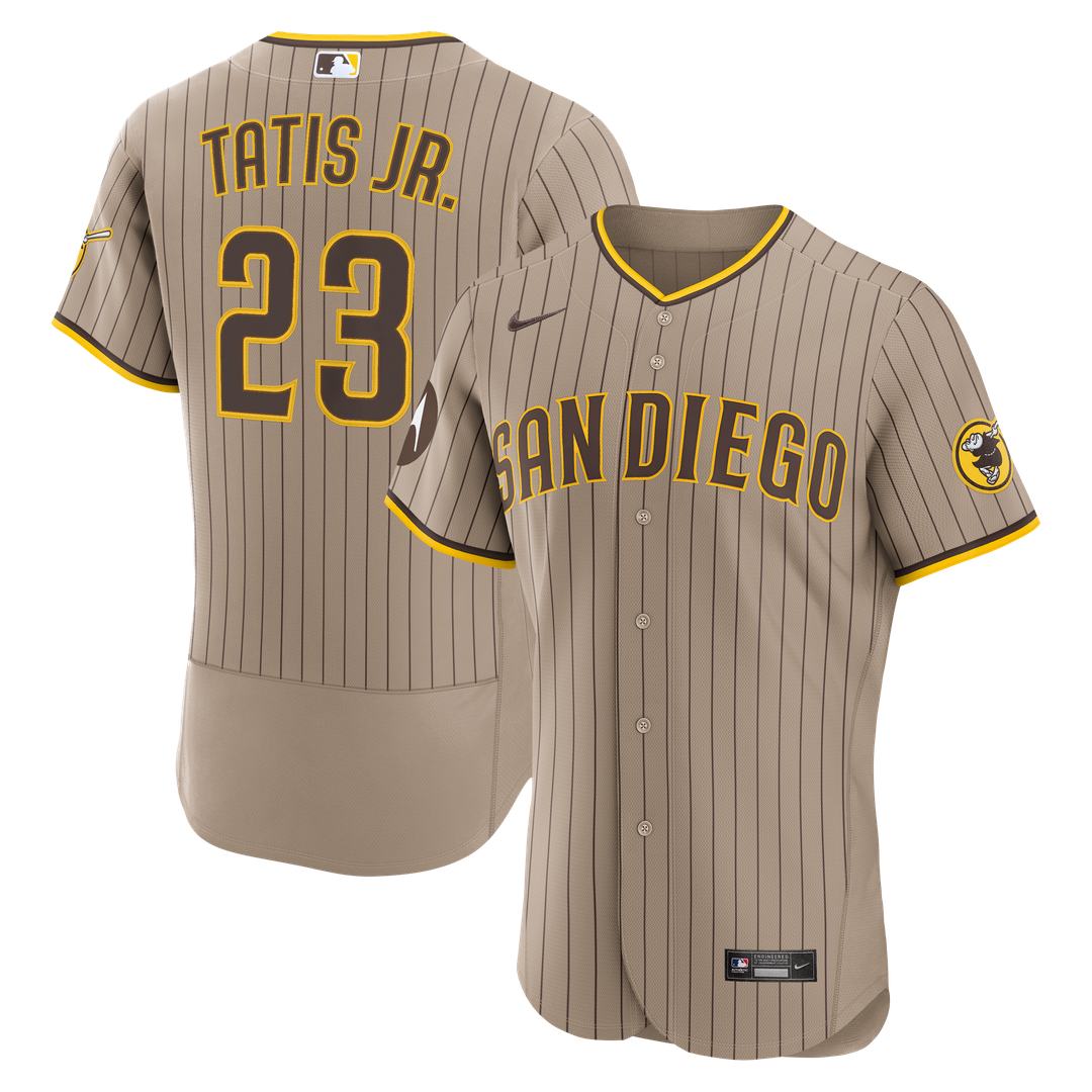 San Diego Padres Fernando Tatis Jr. Nike White Home Authentic Sponsor Patch Jersey product image 7, provided for visual