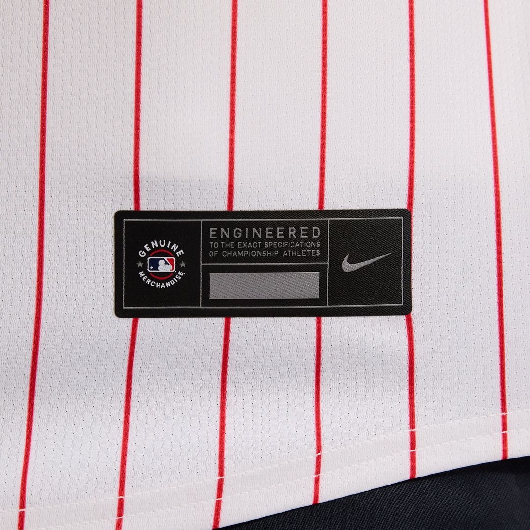 Philadelphia Phillies Nike White Home Limited Jersey product image 25, provided for visual reference and product detail