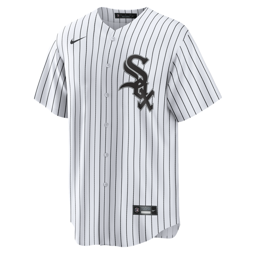 Chicago White Sox Seranthony Domínguez Nike White Home Replica Jersey product image 2, provided for visual reference and