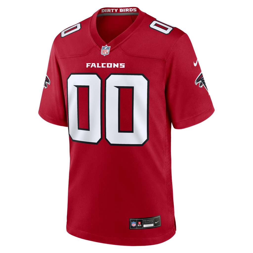Atlanta Falcons Nike Red Custom Game Jersey product image 9, provided for visual reference and product detail review