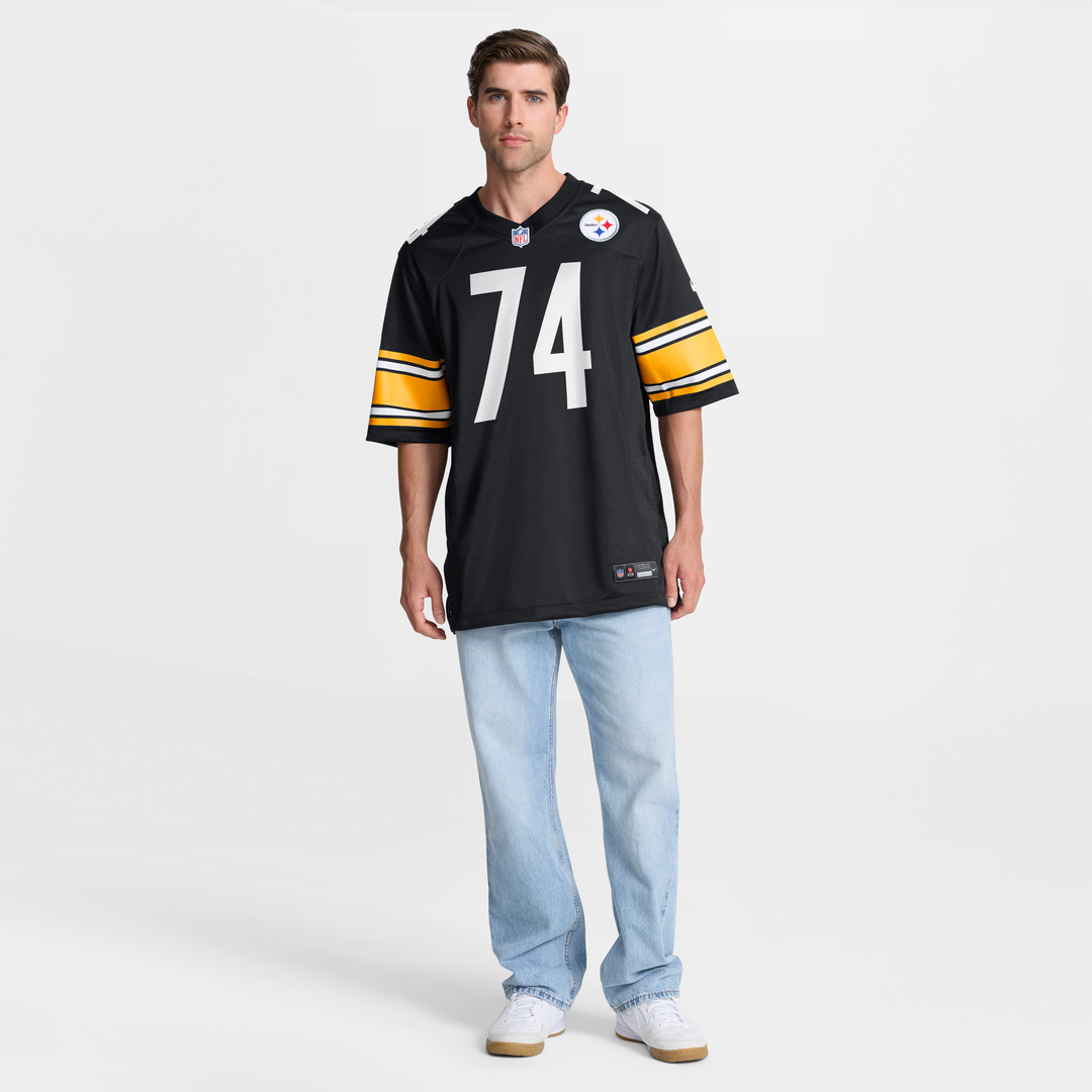 Pittsburgh Steelers Spencer Anderson Nike Black Game Jersey product image 7, provided for visual reference and product
