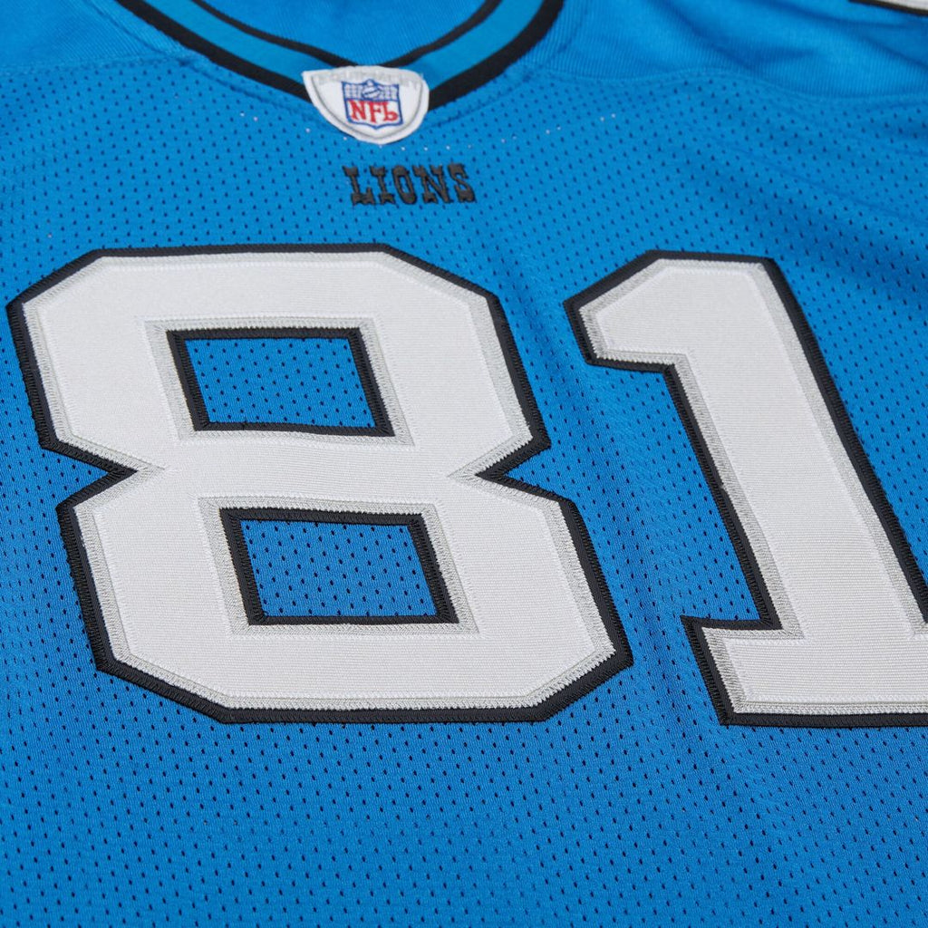 Detroit Lions Calvin Johnson Mitchell & Ness Black 2007 Authentic Throwback Jersey product image 20, provided for visual