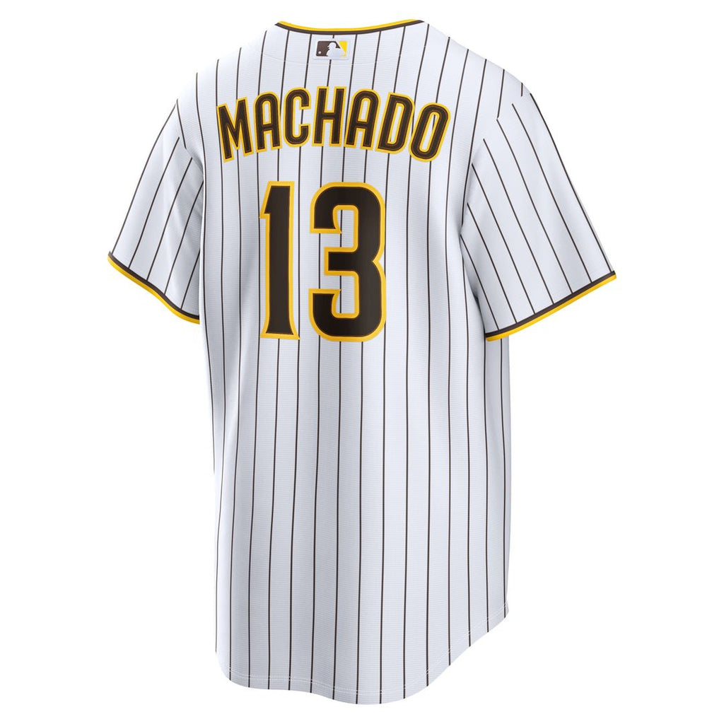 San Diego Padres Manny Machado Nike White Home Replica Player Jersey product image 5, provided for visual reference and