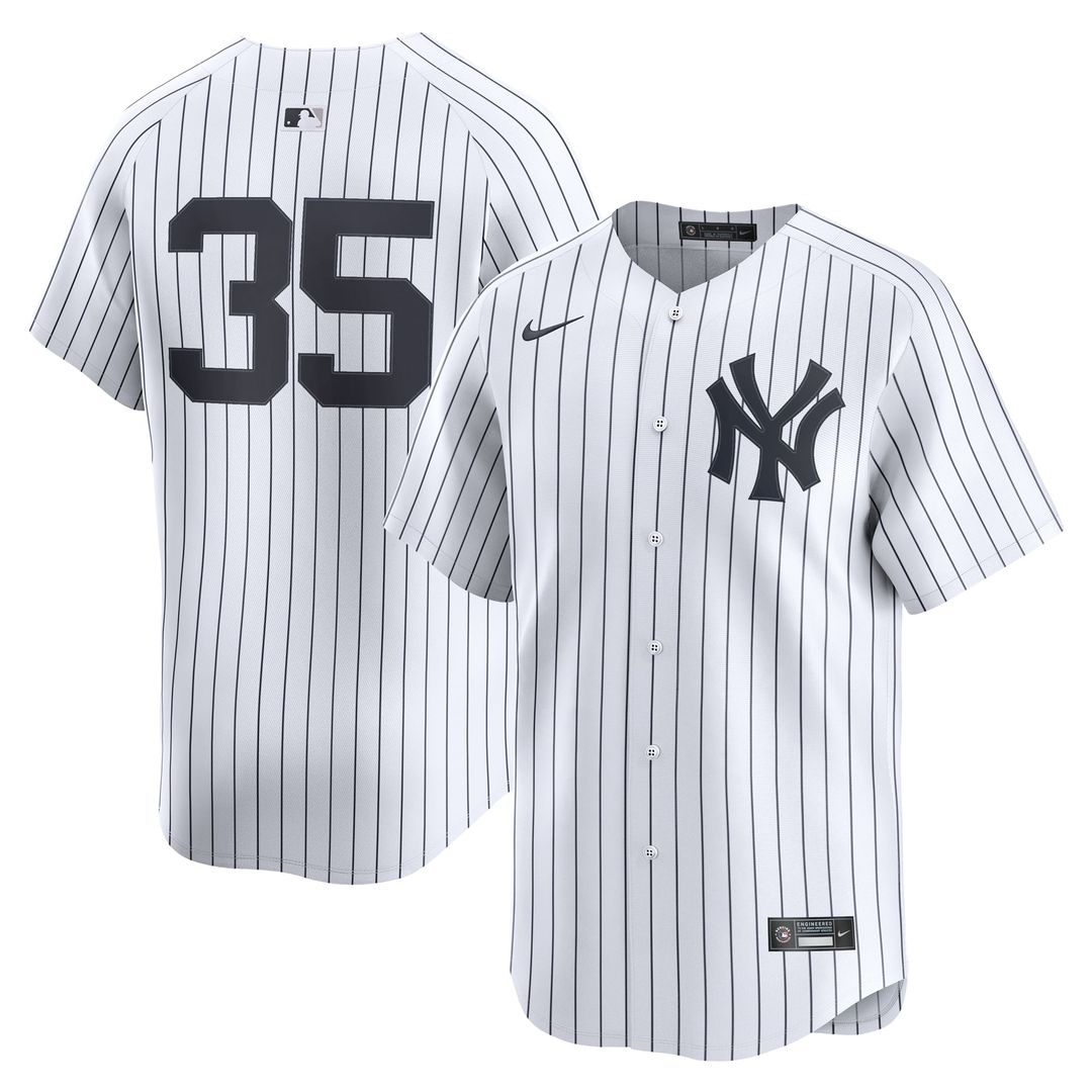 New York Yankees Cody Bellinger Nike White Home Limited Player Jersey product image 1, provided for visual reference and