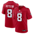 Atlanta Falcons Kyle Pitts Sr. Nike Red Game Jersey product image 1, provided for visual reference and product detail review