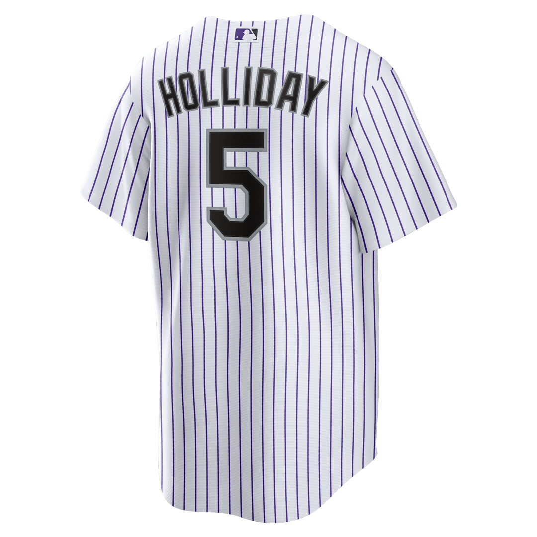 Colorado Rockies Matt Holliday Nike White Home Retired Player Replica Jersey product image 3, provided for visual reference