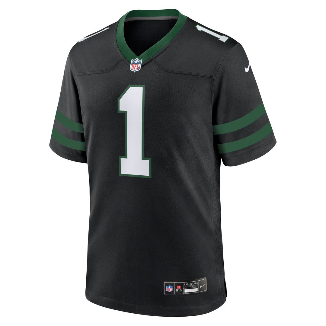 New York Jets David Bailey Nike Green Team Game Jersey product image 14, provided for visual reference and product detail
