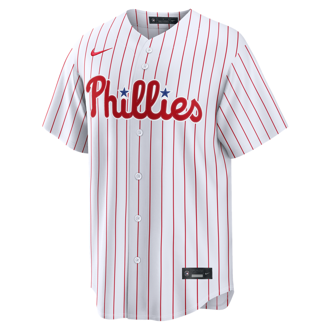 Philadelphia Phillies Bryce Harper Nike White Home Replica Jersey product image 2, provided for visual reference and product