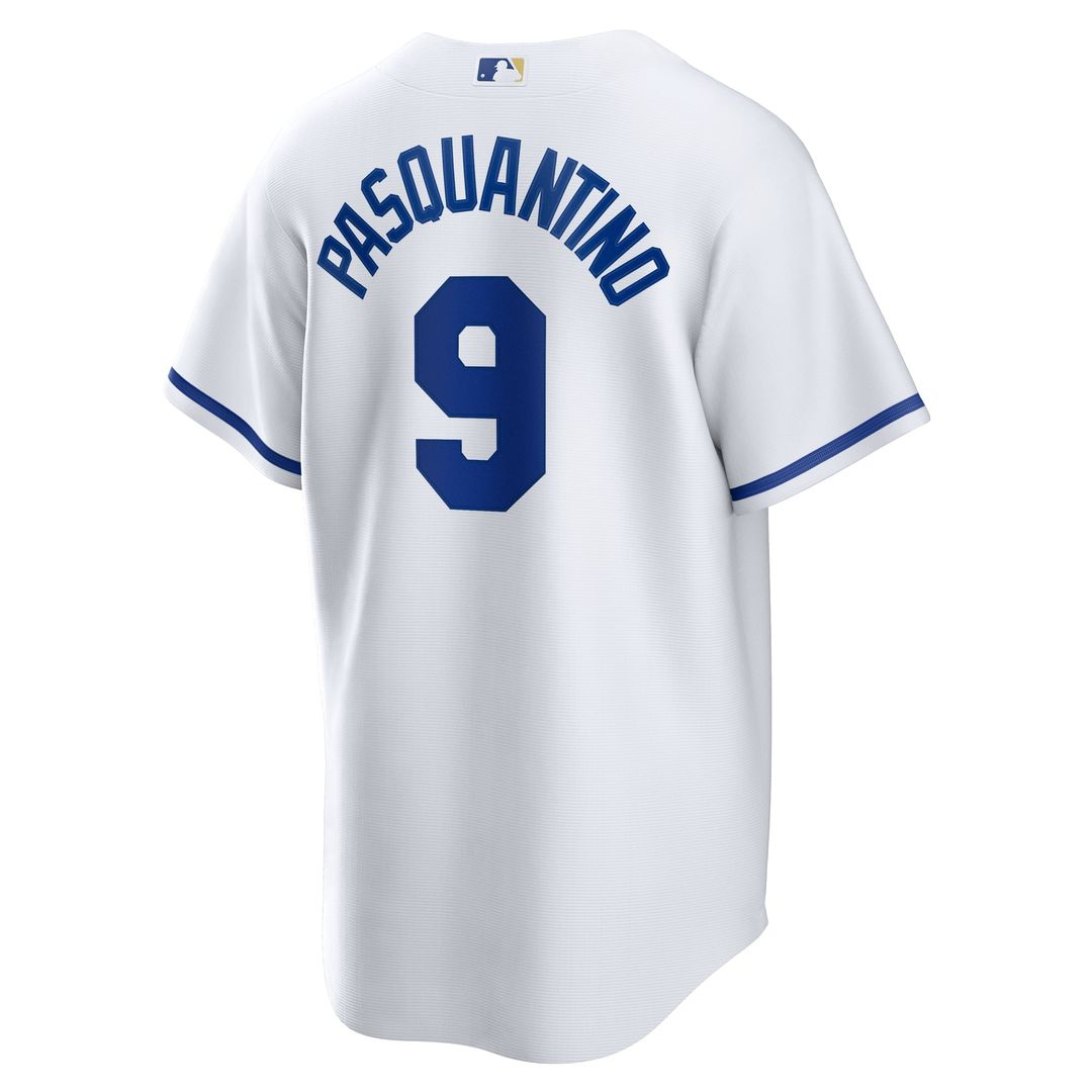 Kansas City Royals Vinnie Pasquantino Nike White Home Replica Jersey product image 3, provided for visual reference and