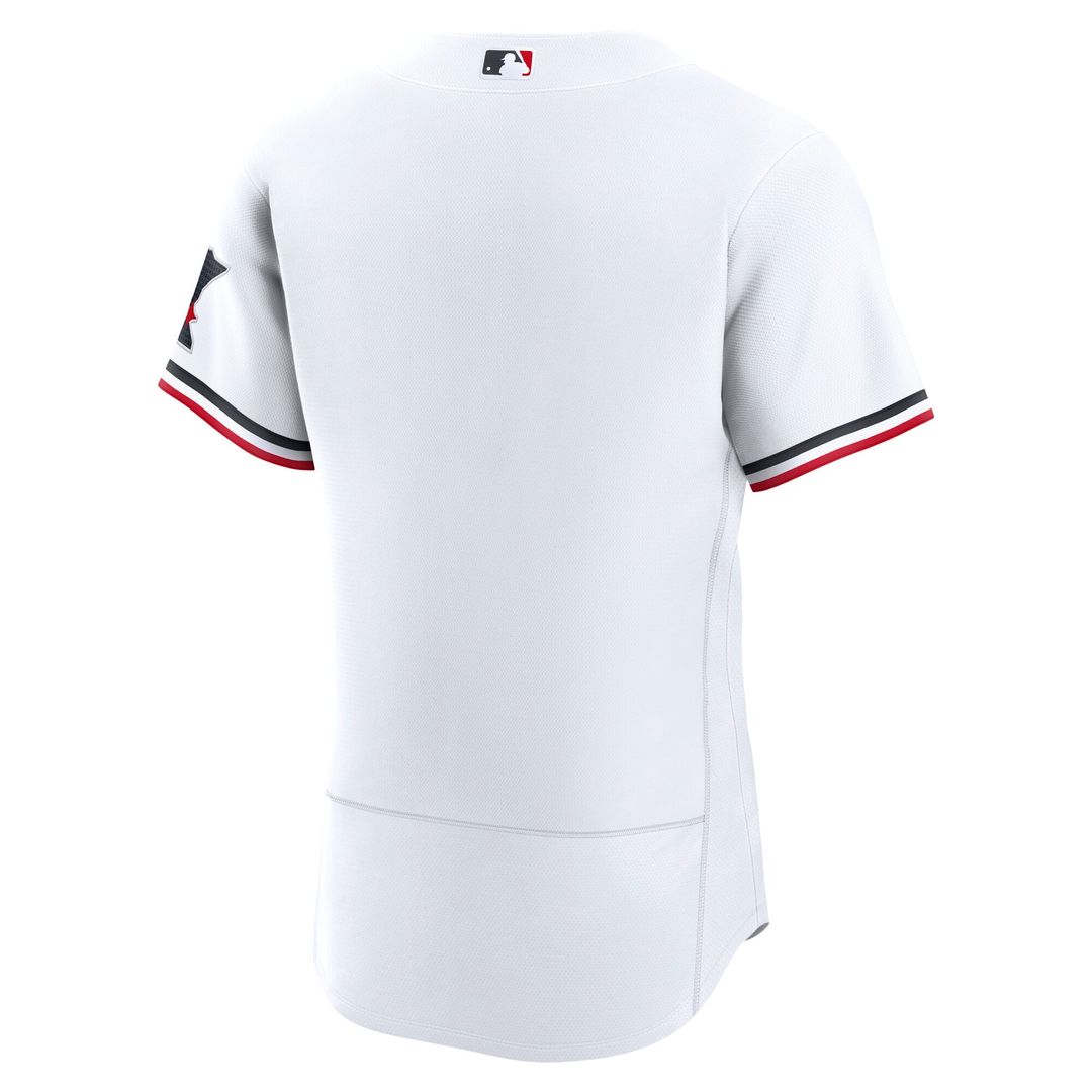 Minnesota Twins Nike White Home Authentic Jersey product image 3, provided for visual reference and product detail review