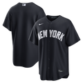 New York Yankees Nike Navy Alternate Replica Jersey product image 1, provided for visual reference and product detail review
