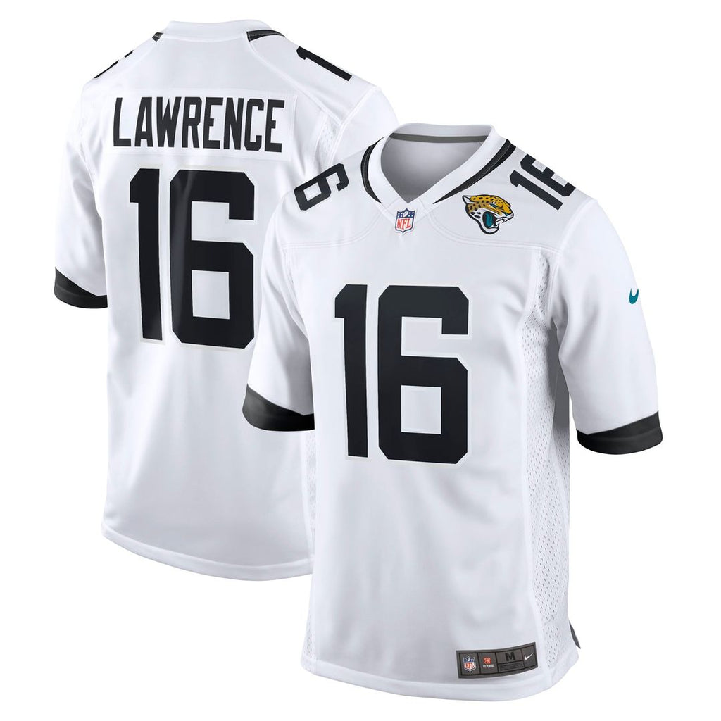 Jacksonville Jaguars Trevor Lawrence Nike Black Alternate Game Jersey product image 13, provided for visual reference and