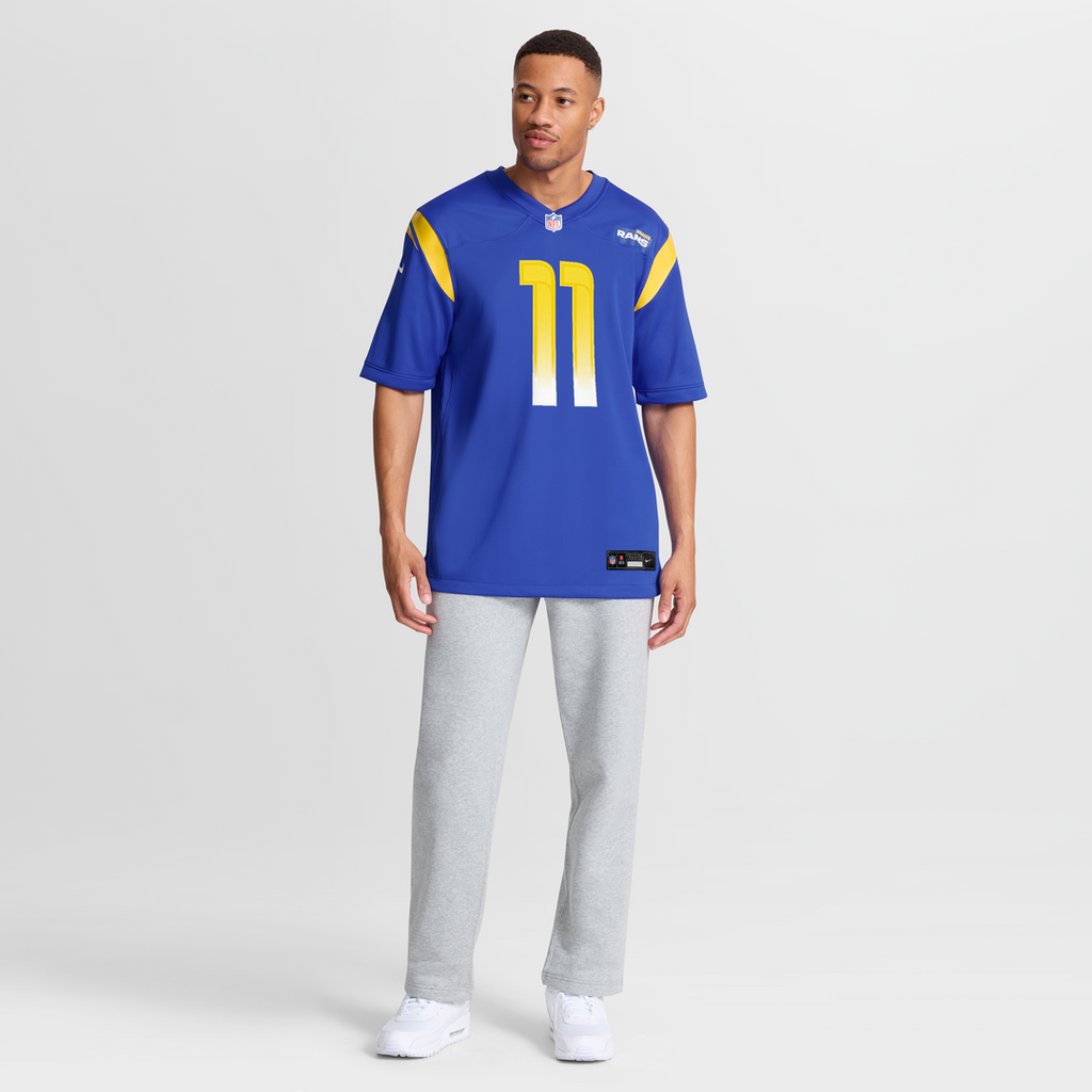 Los Angeles Rams Jimmy Garoppolo Nike Royal Game Jersey product image 7, provided for visual reference and product detail