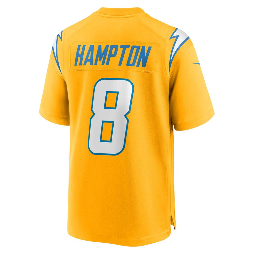 Los Angeles Chargers Omarion Hampton Nike Navy Alternate Super Chargers Game Player Jersey product image 14, provided for