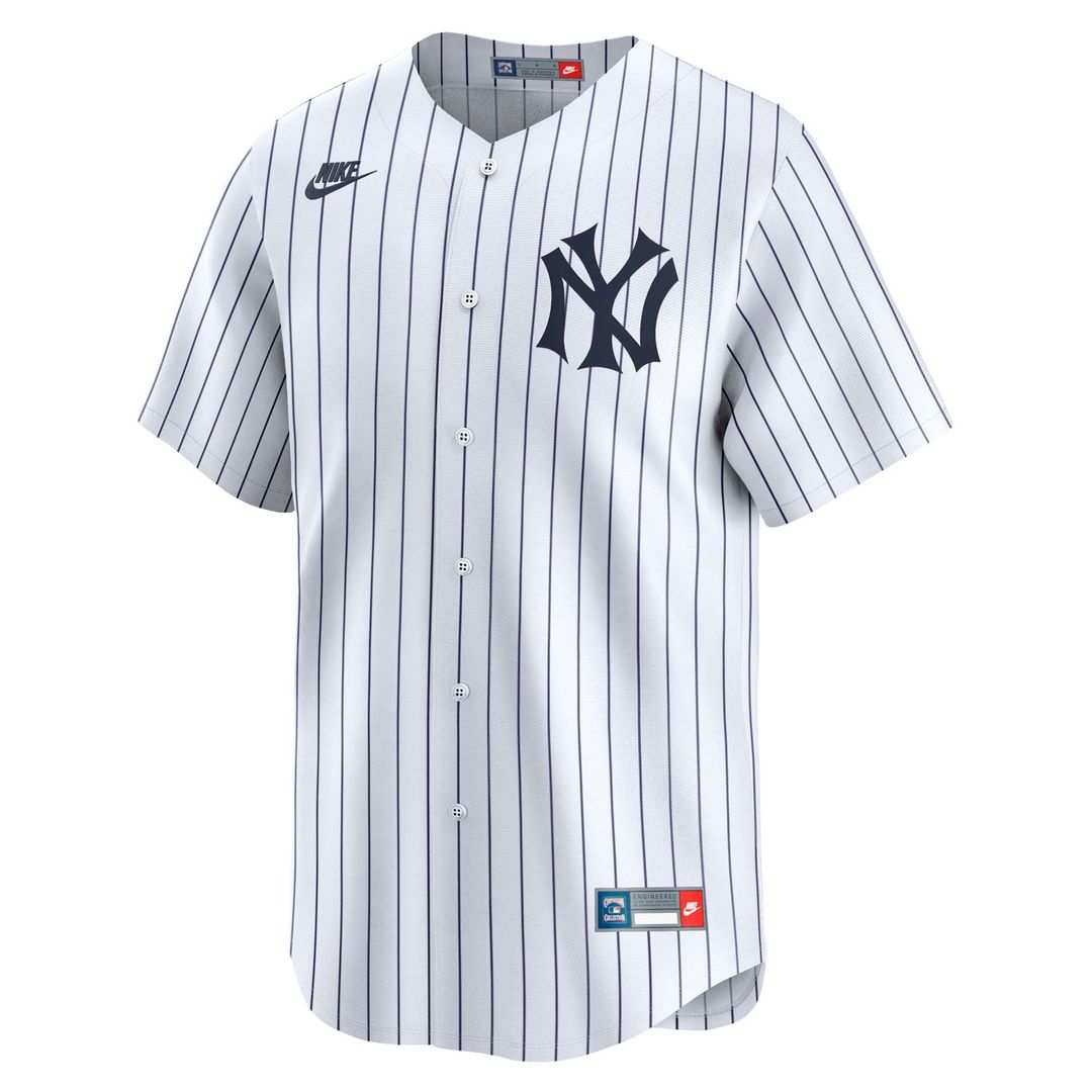 New York Yankees Mariano Rivera Nike White Throwback Cooperstown Collection Limited Jersey product image 2, provided for