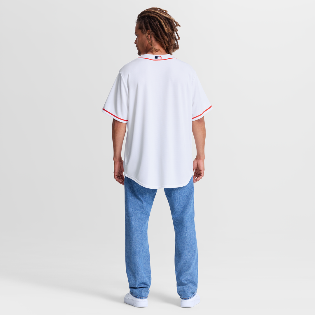 Houston Astros Nike White Home Replica Jersey product image 10, provided for visual reference and product detail review
