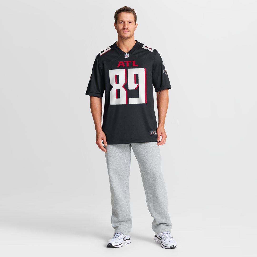 Atlanta Falcons Charlie Woerner Nike Black Game Jersey product image 7, provided for visual reference and product detail