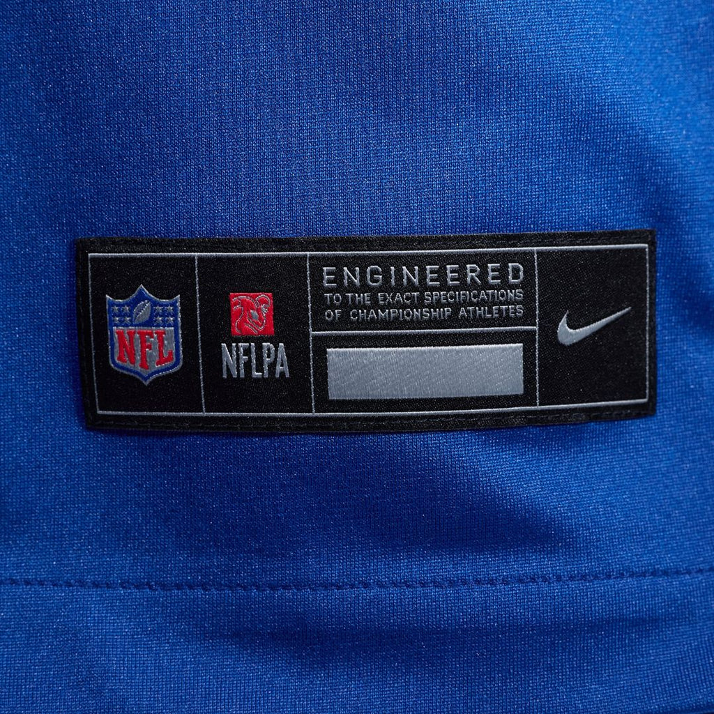 Indianapolis Colts John Mackey Nike Royal Game Retired Player Jersey product image 12, provided for visual reference and