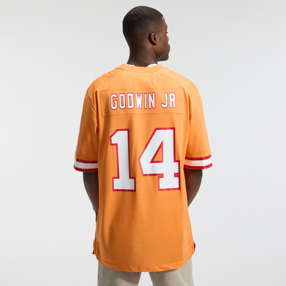 Tampa Bay Buccaneers Chris Godwin Jr. Nike Red Game Player Jersey product image 22, provided for visual reference and