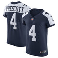 Dallas Cowboys Dak Prescott Nike Navy Alternate Vapor Elite Player Jersey product image 1, provided for visual reference and